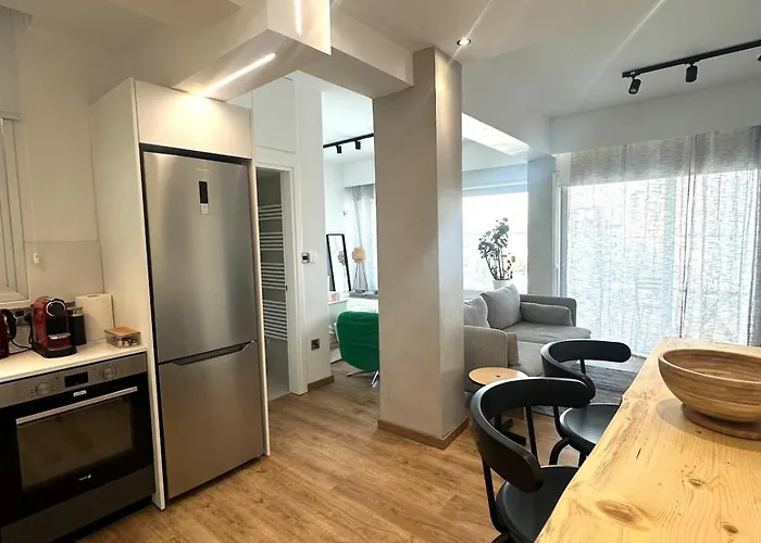 Zeus Downtown Hub With Panoramic View Appartement